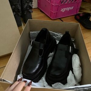 Ami black loafers